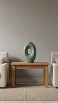 Lampada da tavolo ceramica Patina Teal